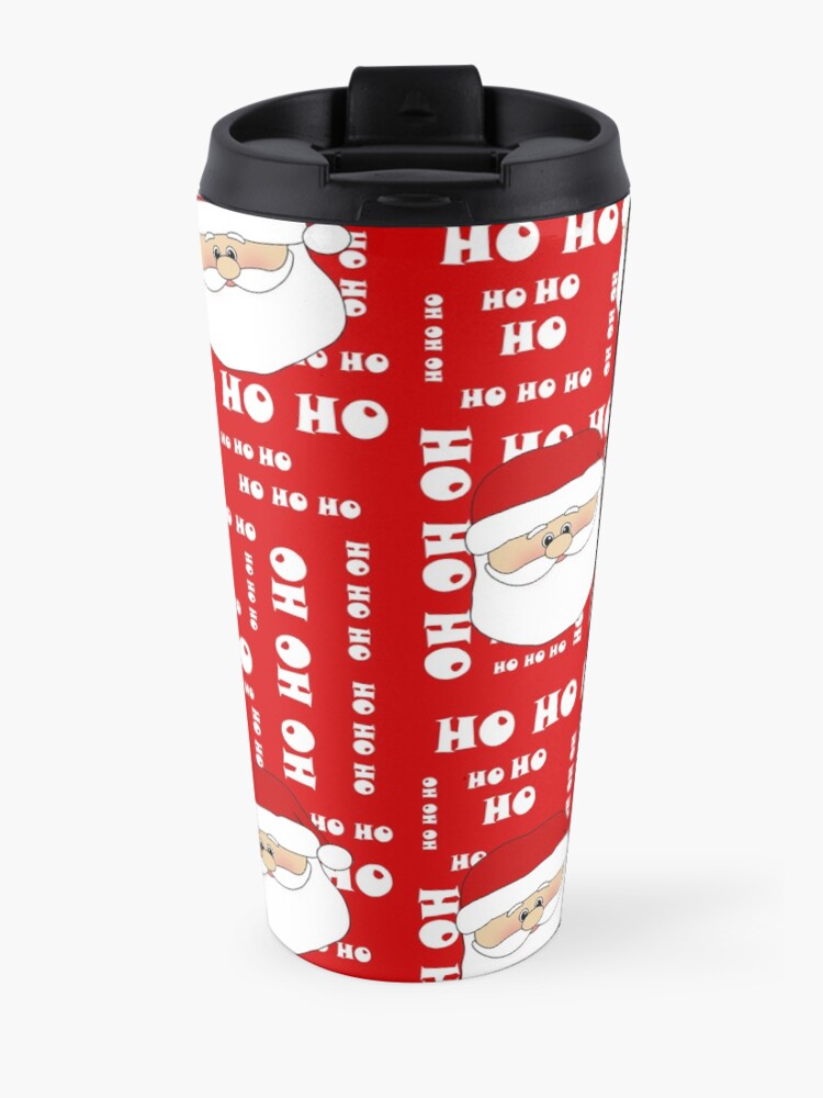 Alternate view of Santa HO HO HO Travel Mug