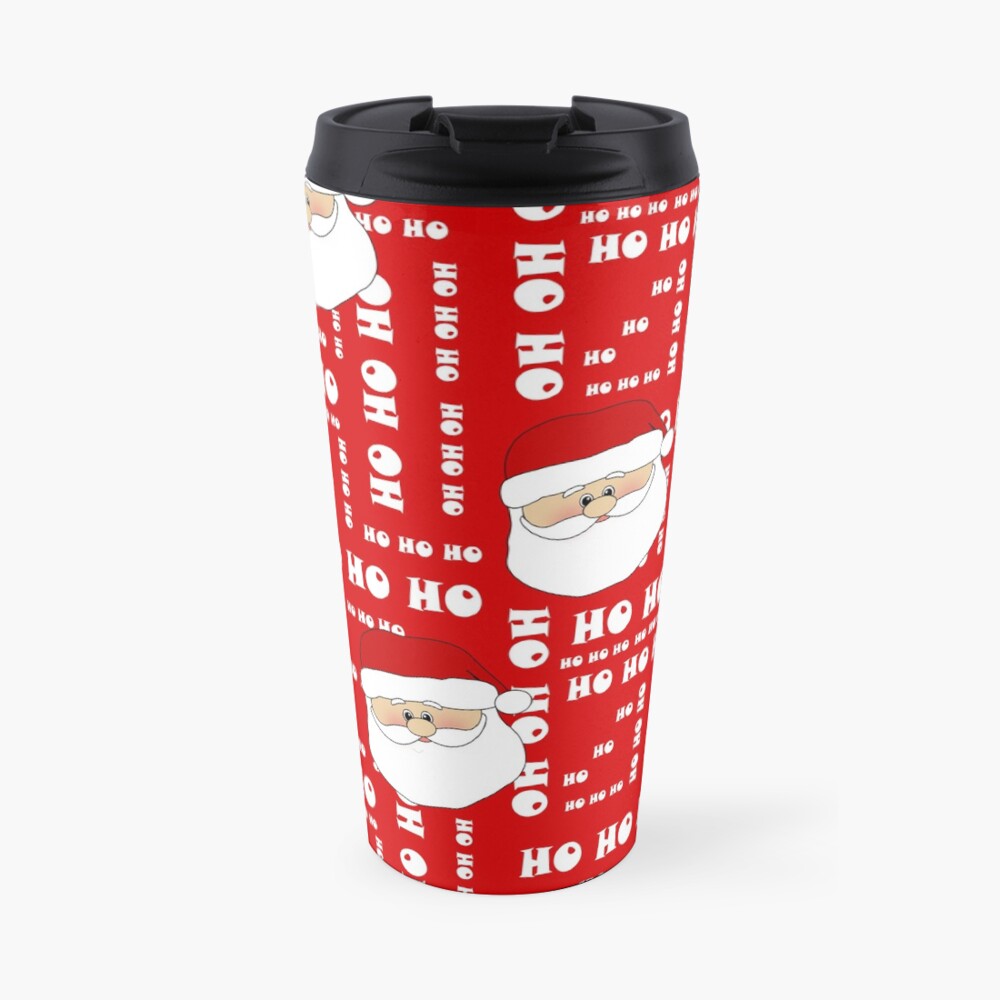 Santa HO HO HO Travel Mug