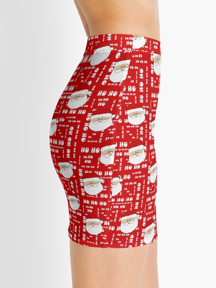 Alternate view of Santa HO HO HO Mini Skirt