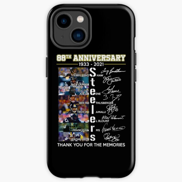 Pittsburgh Steelers 88th Anniversary 1933 2021 Thank You For The Memories  Signature Shirt Sticker