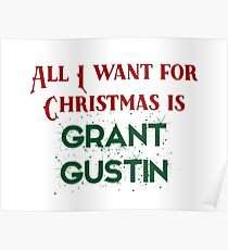 All I want for Christmas is Grant Gustin Poster