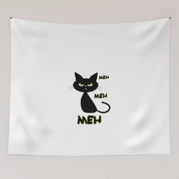 Item preview, Funny Meh cat - funny cat quote designed and sold by NathBros.