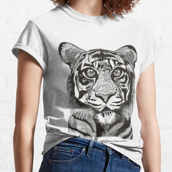 Tiger Stripe Women's T-Shirts & Tops | Redbubble