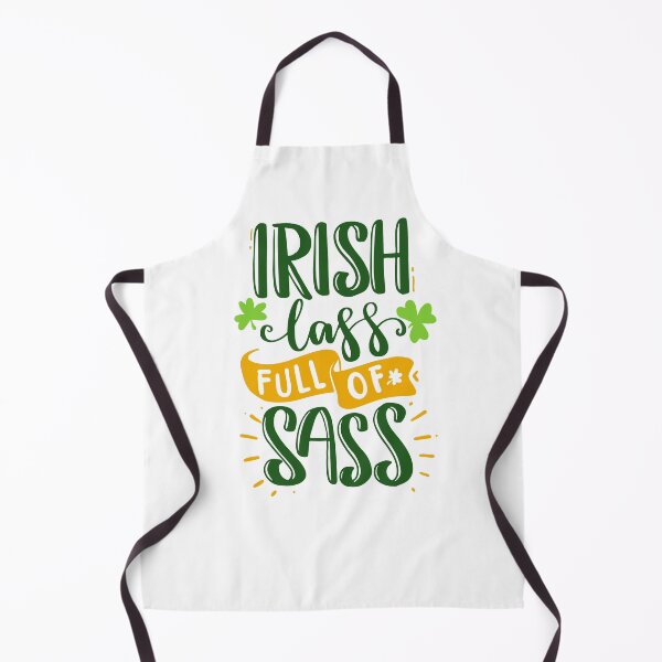 Item preview, Irish lass full of sass st patrick's day funny quotes gift cool popular designed and sold by Petartist.