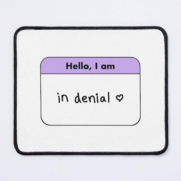 Item preview, Hello, I am in denial <3 designed and sold by halcyon-gays.