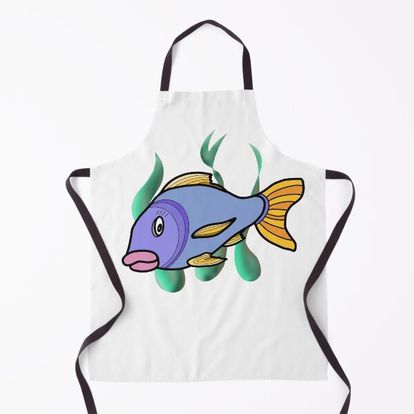Item preview, Sra. Fishy Aquarium Dweller designed and sold by Midwest-Goods.