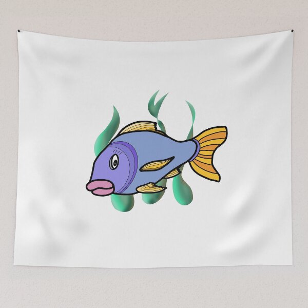 Item preview, Mrs Fishy Aquarium Dweller  designed and sold by Midwest-Goods.