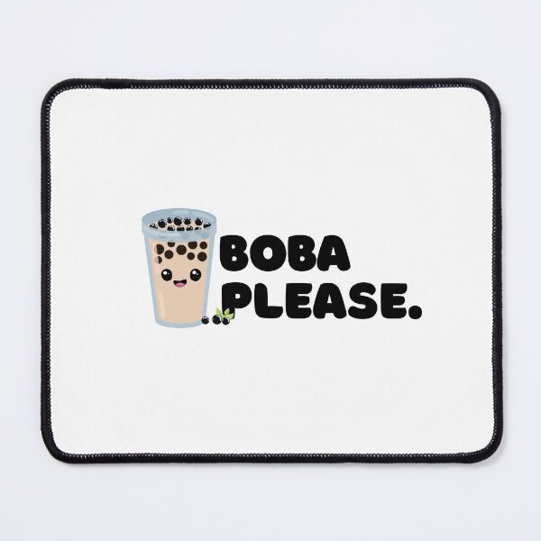 Item preview, Cute Kawaii Bubble Tea Boba White designed and sold by AriesRising-.