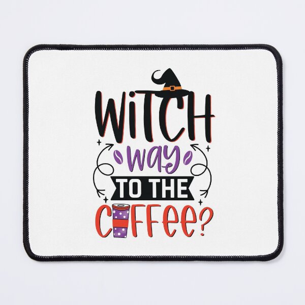 Item preview, Funny Coffee Witch Halloween Designs designed and sold by boopsblunt.