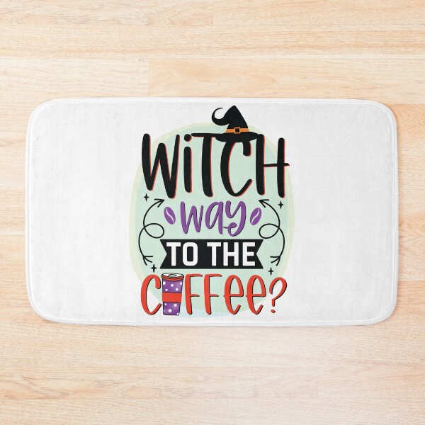 Item preview, Funny Coffee Witch Halloween Designs designed and sold by boopsblunt.