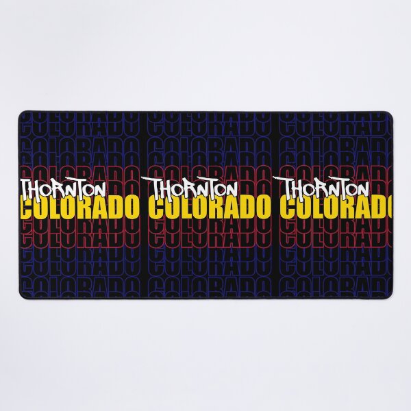Item preview, Thornton Colorado State Flag Typography designed and sold by that5280lady.
