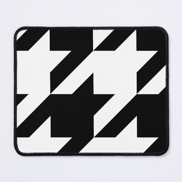 Item preview, Classic Houndstooth Black and White Large Pattern designed and sold by Moyanana.