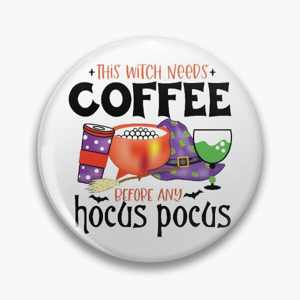 Item preview, Funny Witch Coffee Halloween Designs designed and sold by boopsblunt.