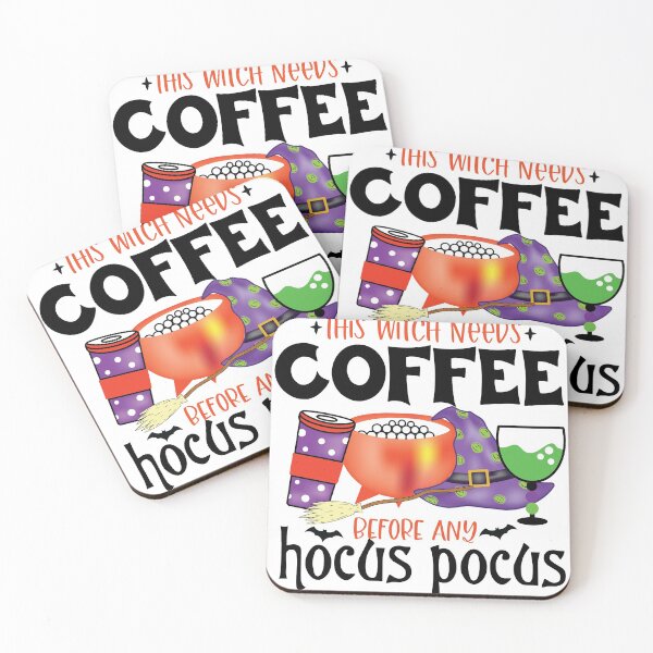 Item preview, Funny Witch Coffee Halloween Designs designed and sold by boopsblunt.