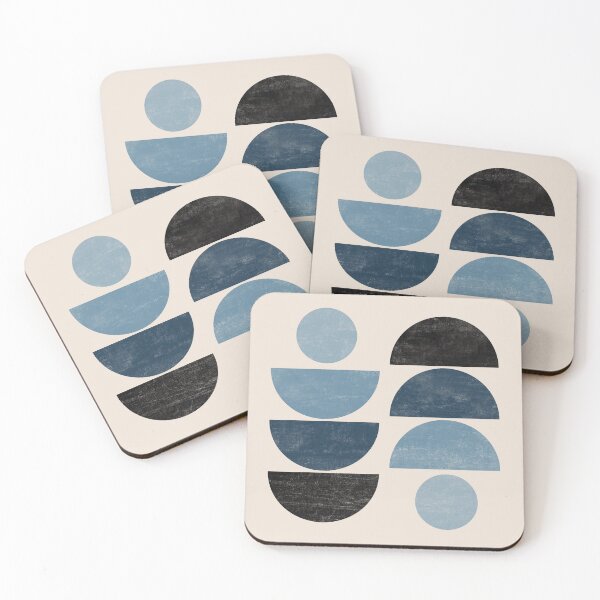 Item preview, Blue Shapes designed and sold by Boho Decore.