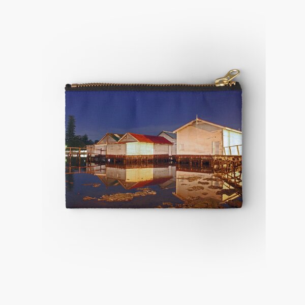 Item preview, Low Tide At Mosman Bay Boatsheds  designed and sold by EOS20.