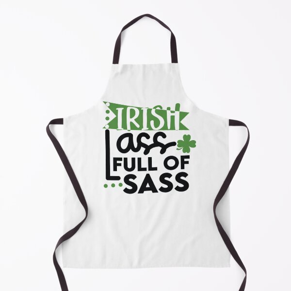Item preview, Irish lass full of sass st patrick's day funny quotes gift cool popular designed and sold by Petartist.