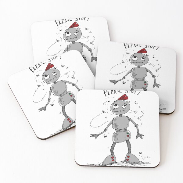 Item preview, Please Stop! - Zap Day Robot - Truth Message  designed and sold by Blaise Kolodychuk.