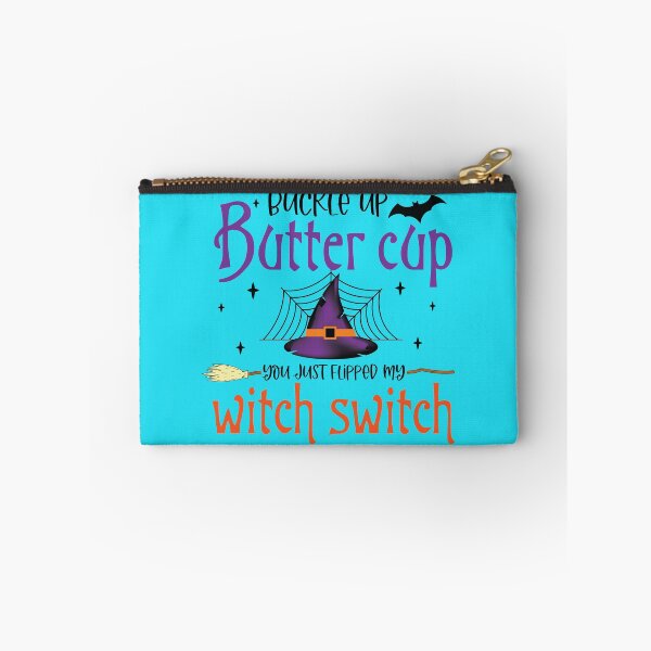 Item preview, Buckle Up Buttercup You Just Flipped my Witch Switch Halloween Design designed and sold by boopsblunt.