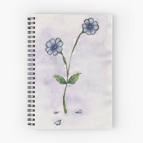 Item preview, Forget Me Not designed and sold by watersofglass.