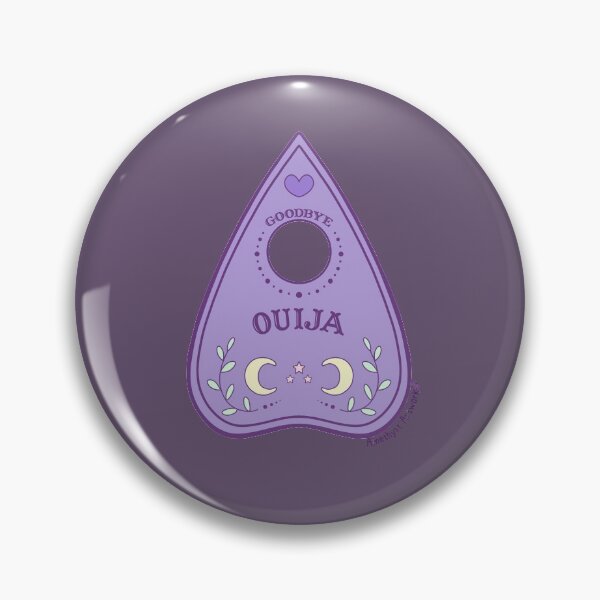 Item preview, Purple Pastel Heart Ouija Planchette  designed and sold by AmethystArtwork.