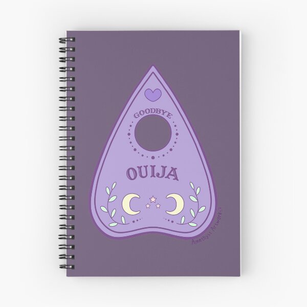 Item preview, Purple Pastel Heart Ouija Planchette  designed and sold by AmethystArtwork.
