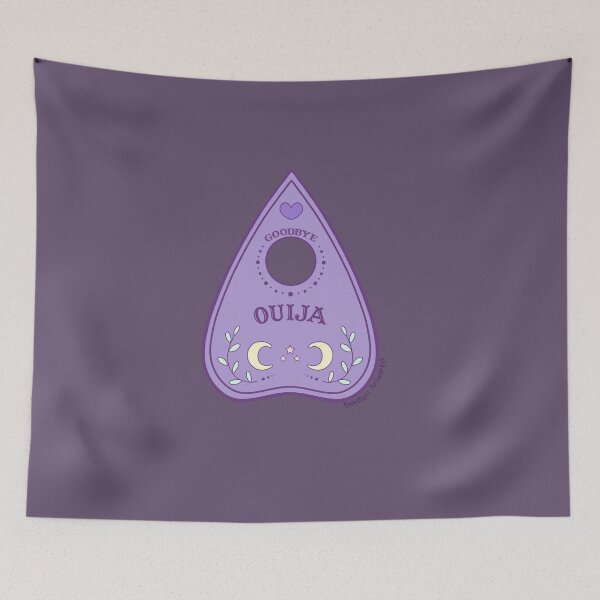 Item preview, Purple Pastel Heart Ouija Planchette  designed and sold by AmethystArtwork.