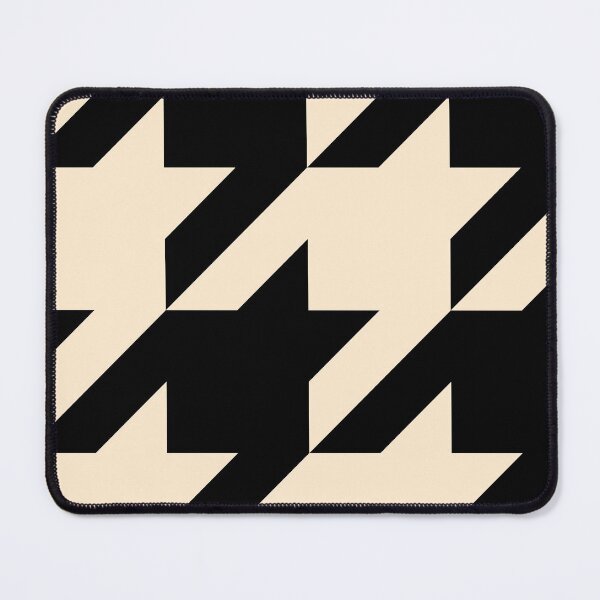 Item preview, Houndstooth Black and Ivory designed and sold by Moyanana.