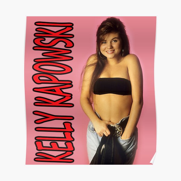 Kelly Kapowski Buffalo Bills Cheerleader - Saved By The Bell - Posters and  Art Prints