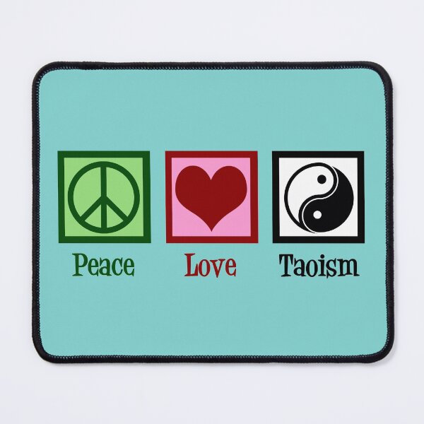 Item preview, Peace Love Taoism Yin Yang Tao designed and sold by Epic Love Designs.