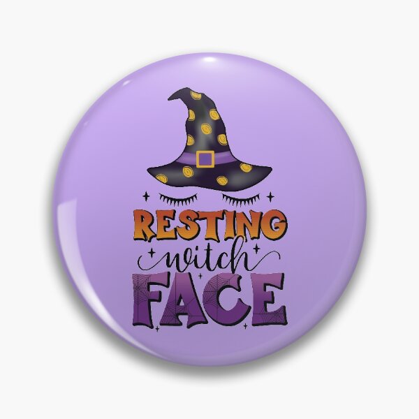 Item preview, Resting Witch Face Halloween Design designed and sold by boopsblunt.