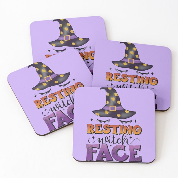 Item preview, Resting Witch Face Halloween Design designed and sold by boopsblunt.