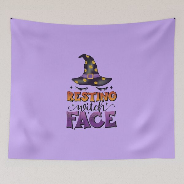 Item preview, Resting Witch Face Halloween Design designed and sold by boopsblunt.