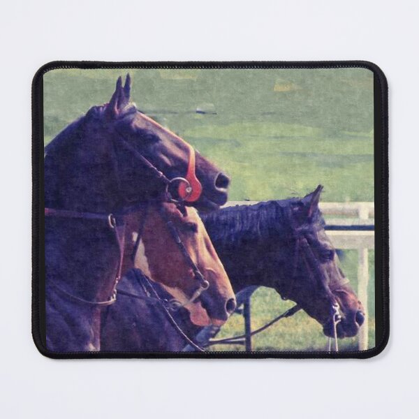 Item preview, C2022 Steve Yellowbear Fine Art CHAMPION RACE HORSE AND FRIENDS designed and sold by SteveYellowbear.