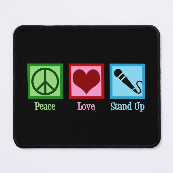 Artikelvorschau, Friedensliebe Stand Up Comedy entworfen und verkauft von Epic Love Designs.