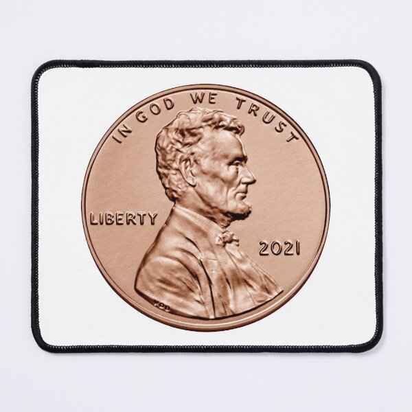 Item preview, US Penny Copper Coin Cash Abraham Lincoln Cent Liberty designed and sold by Midwest-Goods.