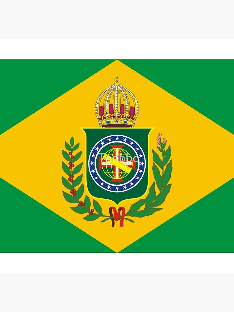 Empire of Brazil flag Pin for Sale by Tonbbo