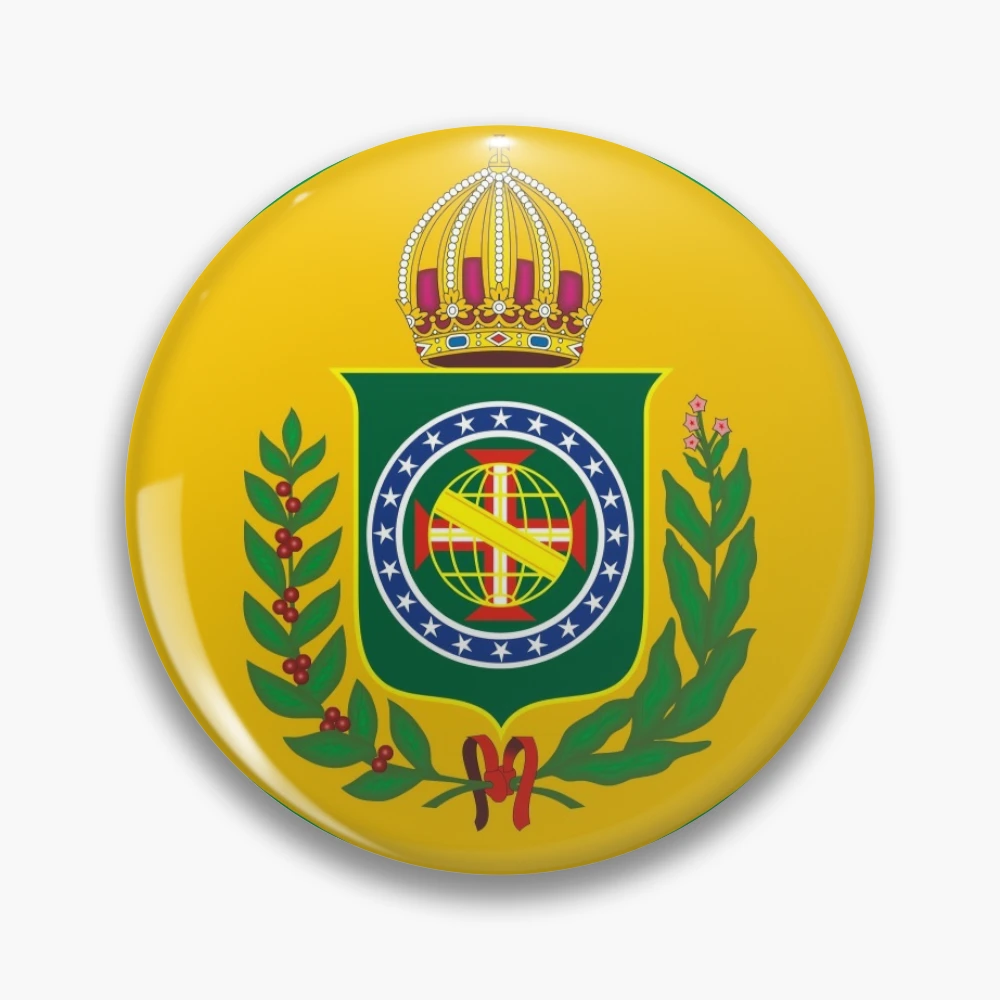 Empire of Brazil flag Pin for Sale by Tonbbo