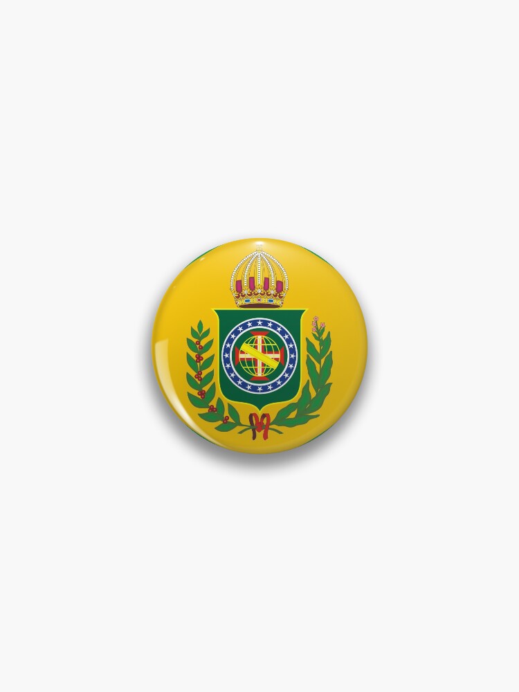 Empire of Brazil flag Pin for Sale by Tonbbo