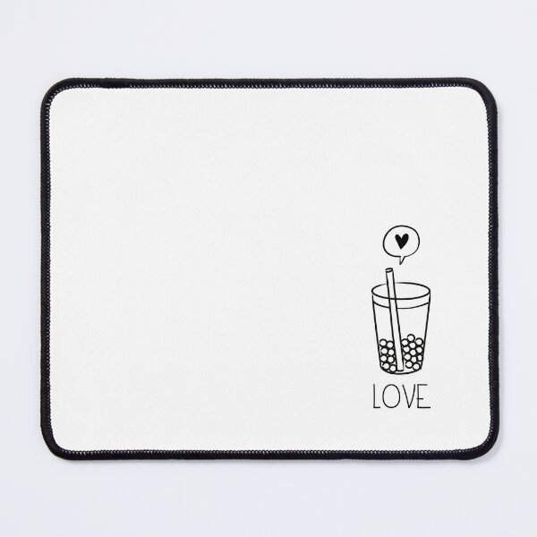 Item preview,  Bubble Tea Boba Love with Tapioca Pearl Heart designed and sold by AriesRising-.