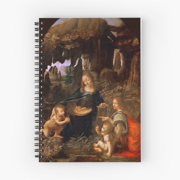 Aperçu de l'œuvre Leonardo da Vinci "La Vierge des Roches (Louvre)" créée et vendue par Alexandra Dahl.
