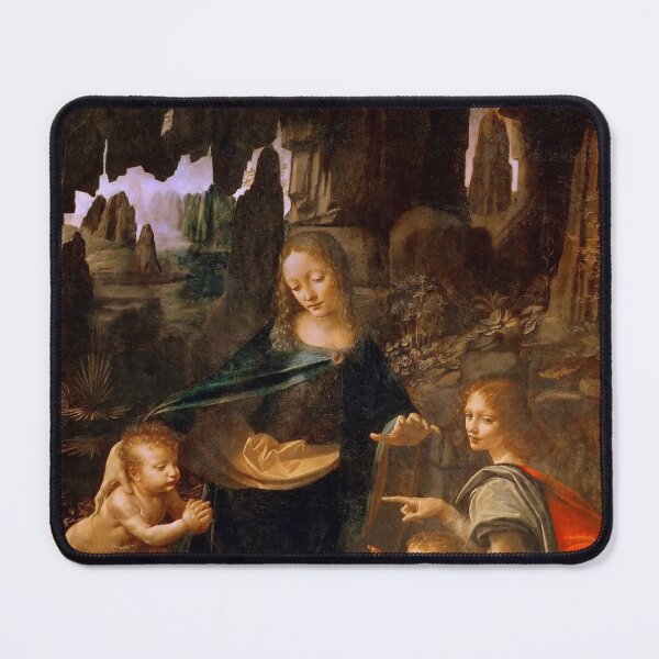 Item preview, Leonardo da Vinci "The Virgin of the Rocks (Louvre)" designed and sold by Alexandra Dahl.