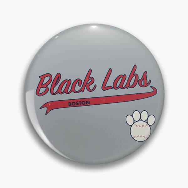 Artikelvorschau, Black Lab BOSTON Baseball-Skript entworfen und verkauft von 8PawsStudio.