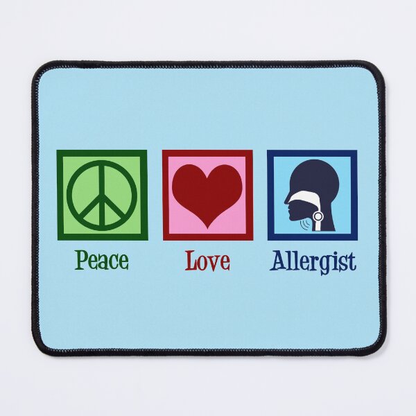 Item preview, Peace Love Allergist designed and sold by Epic Love Designs.