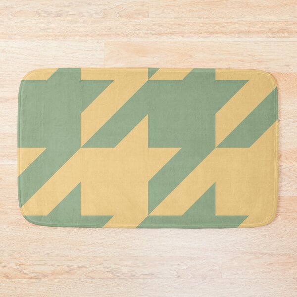 Item preview, Classic hounds tooth seafoam green and dim yellow designed and sold by Moyanana.