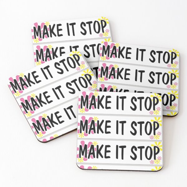 Item preview, Make It Stop designed and sold by gayestcowboy.