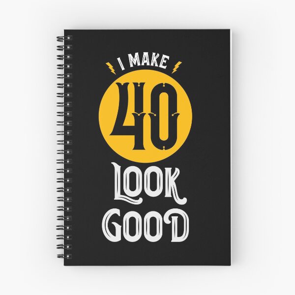 Aperçu de l'œuvre J'en ai l'air à 40 40 ans créée et vendue par Uppercase Tees.