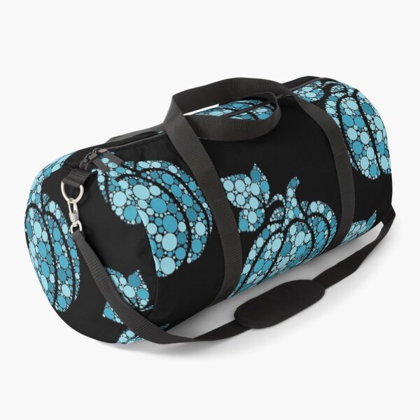 Item preview, International Dot Day | Ocean Sky Blue Polka Dot Pumpkin designed and sold by GravitiTees.