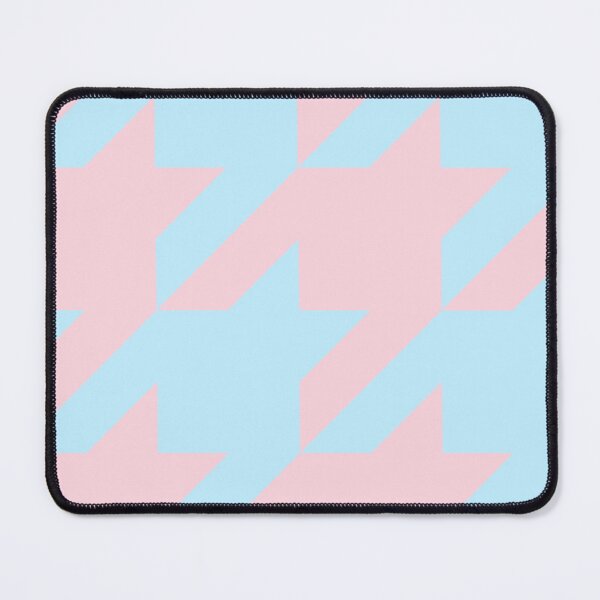 Item preview, Classic hounds tooth pink and blue designed and sold by Moyanana.