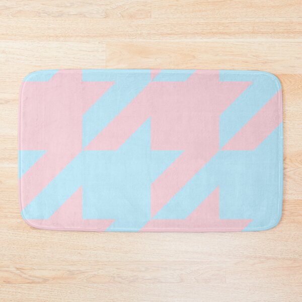 Item preview, Classic hounds tooth pink and blue designed and sold by Moyanana.
